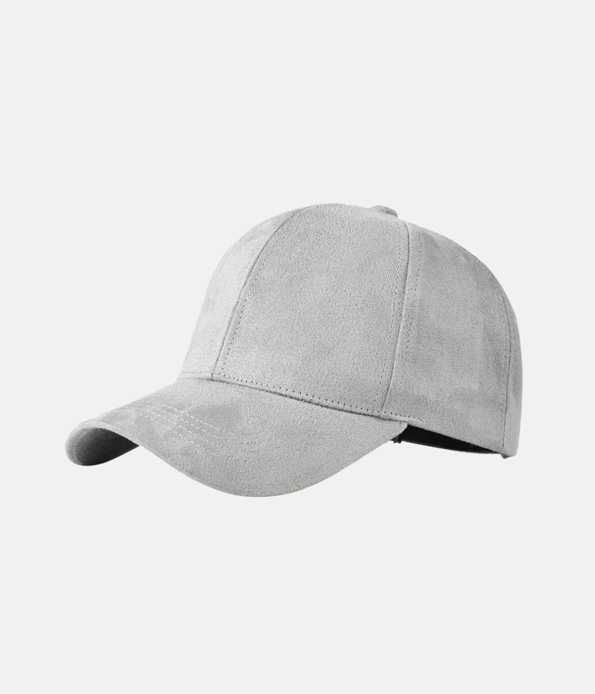 Gray cheap suede cap