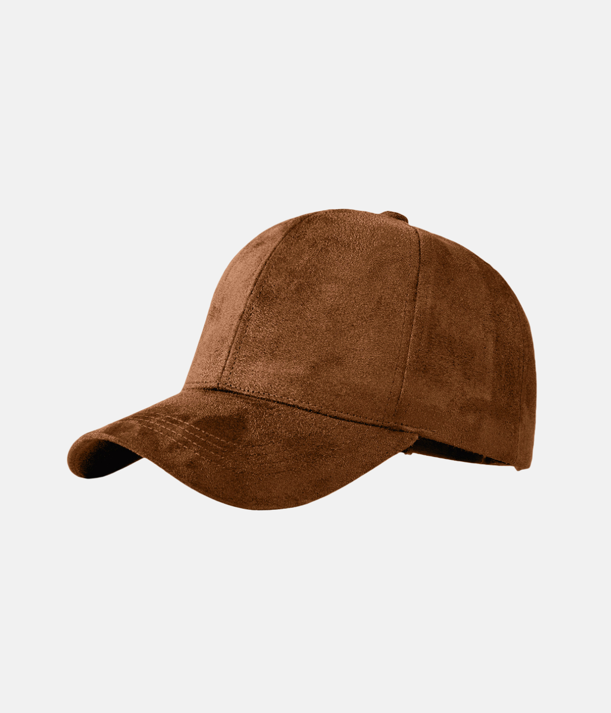 Suede brown hot sale cap