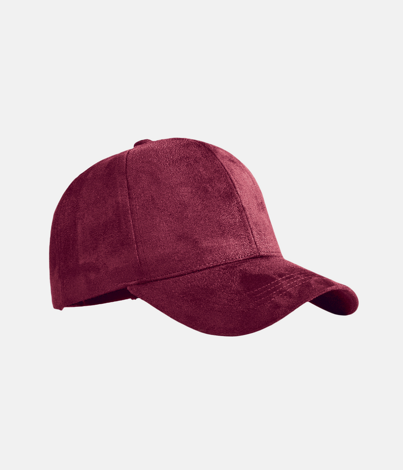 SUEDE CAP | RED - THE URBAN MOOD | Streetwear Store