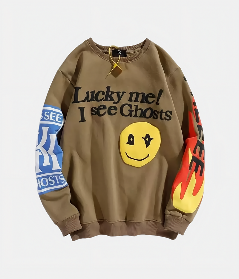 LUCKY ME SWEATSHIRT KIDS SEE GHOSTS URBAN MOOD Streetwear Store