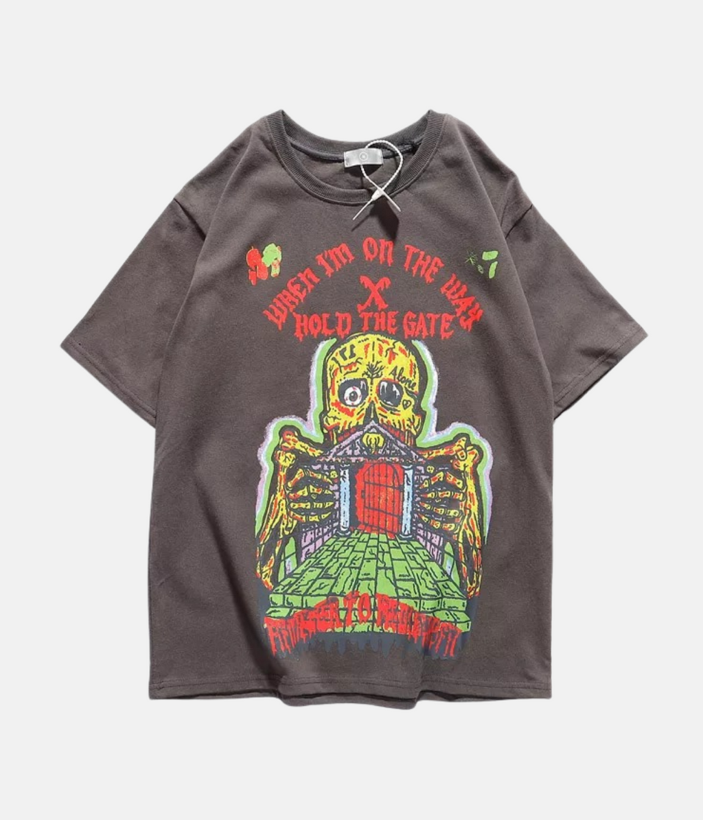 HOLD THE GATE TEE - THE URBAN MOOD | Streetwear Store