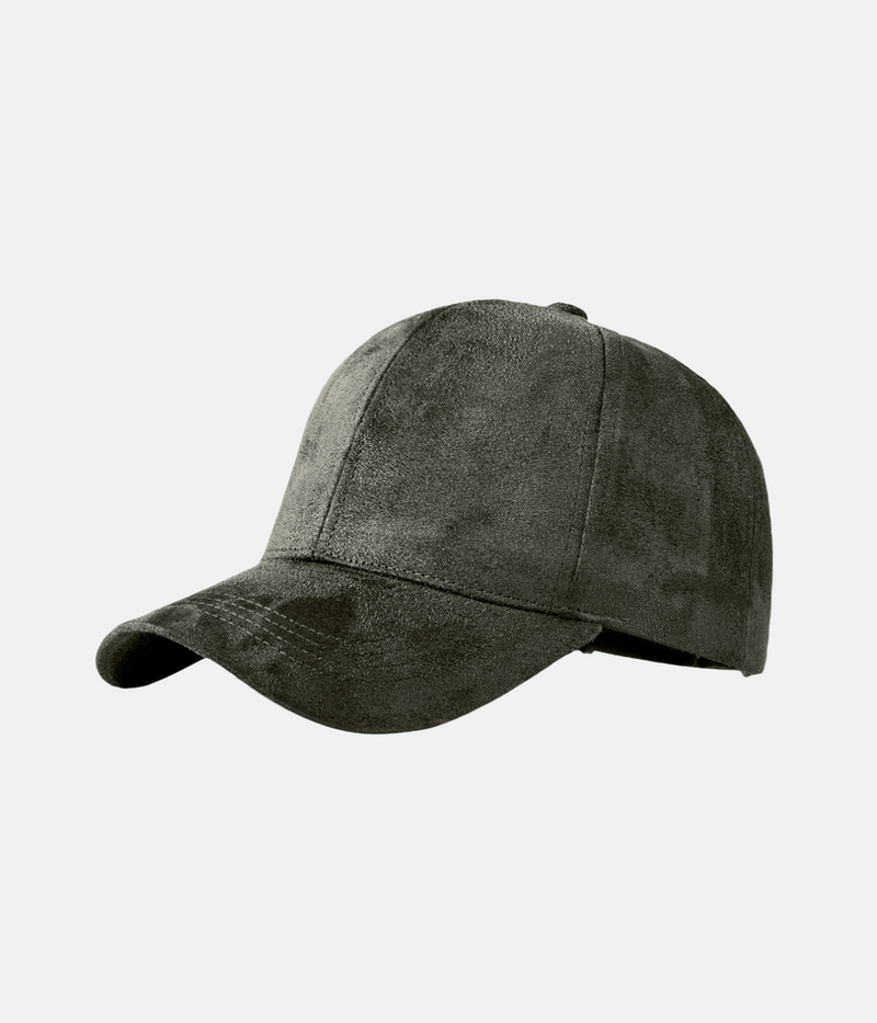 SUEDE CAP | ARMY GREEN - THE URBAN MOOD | Streetwear Store