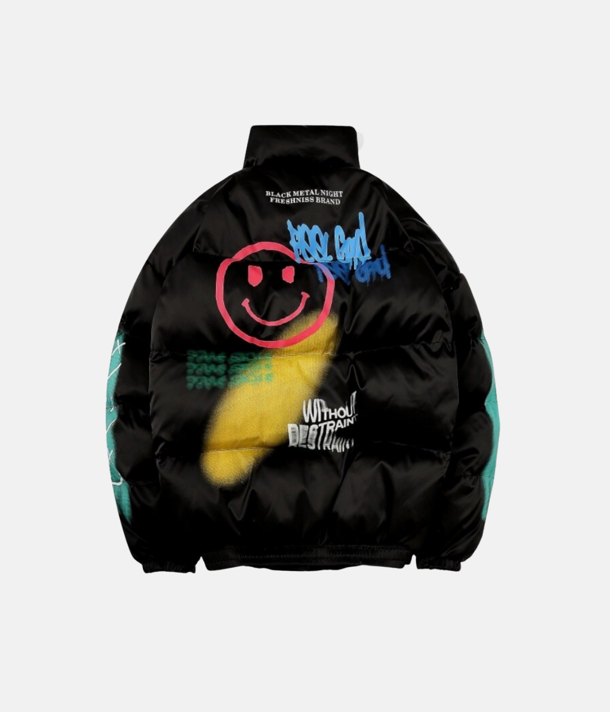 SMILEY JACKET - THE URBAN MOOD | Streetwear Store