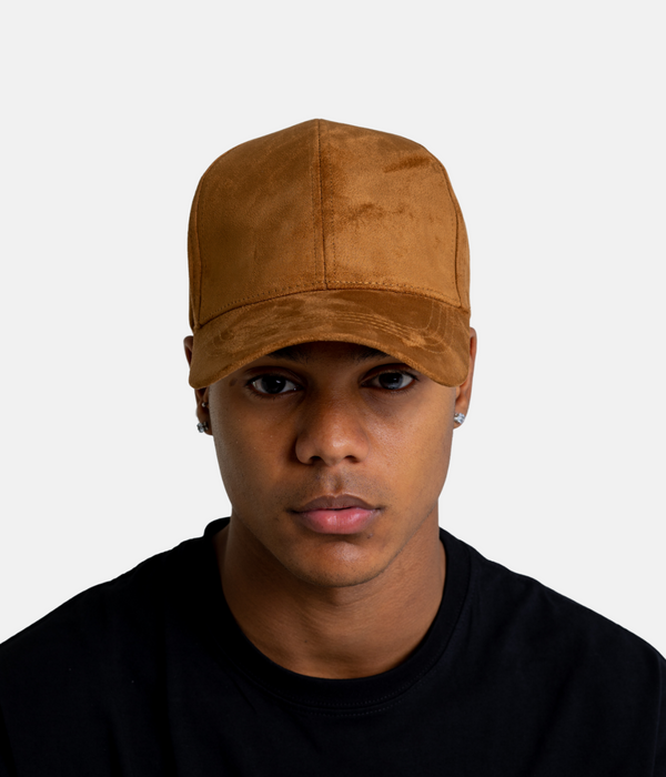 SUEDE CAP | BROWN - THE URBAN MOOD | Streetwear Store