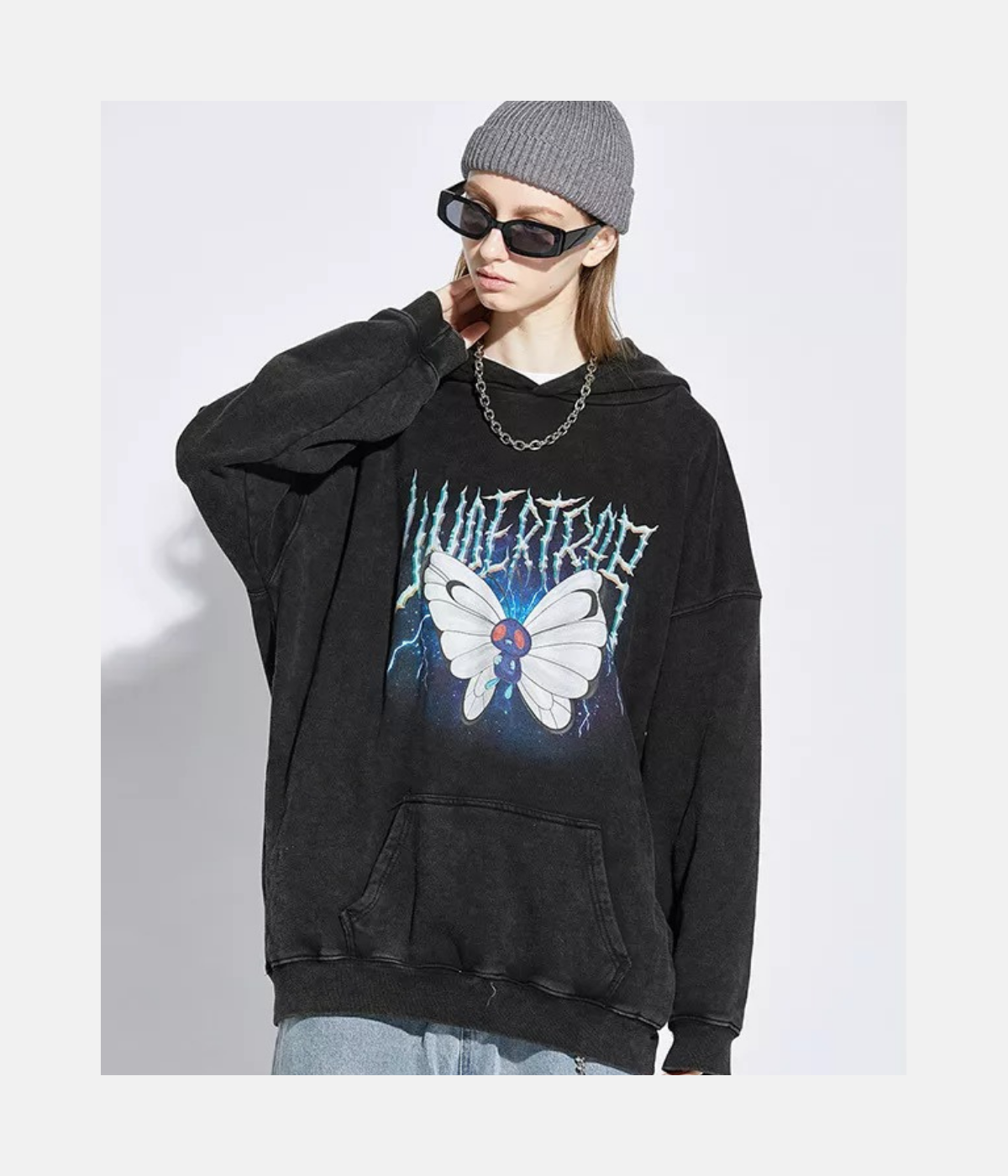 BUTTERFREE HOODIE - THE URBAN MOOD | Streetwear Store
