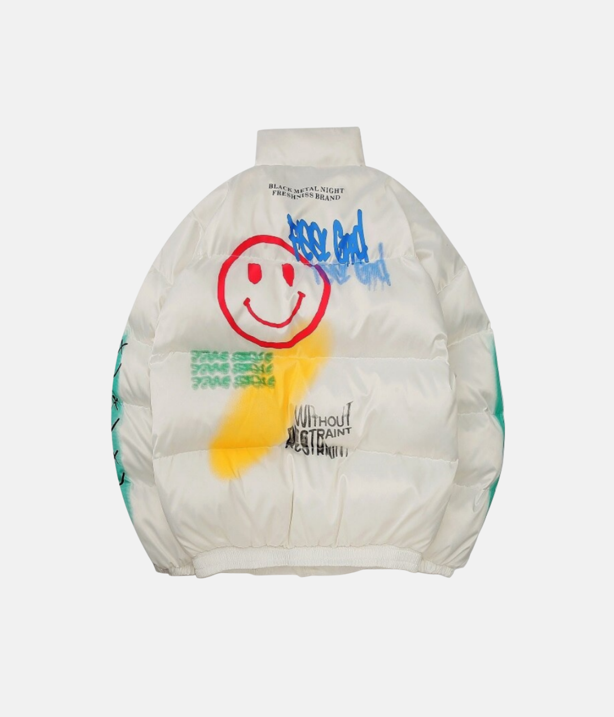SMILEY JACKET - THE URBAN MOOD | Streetwear Store