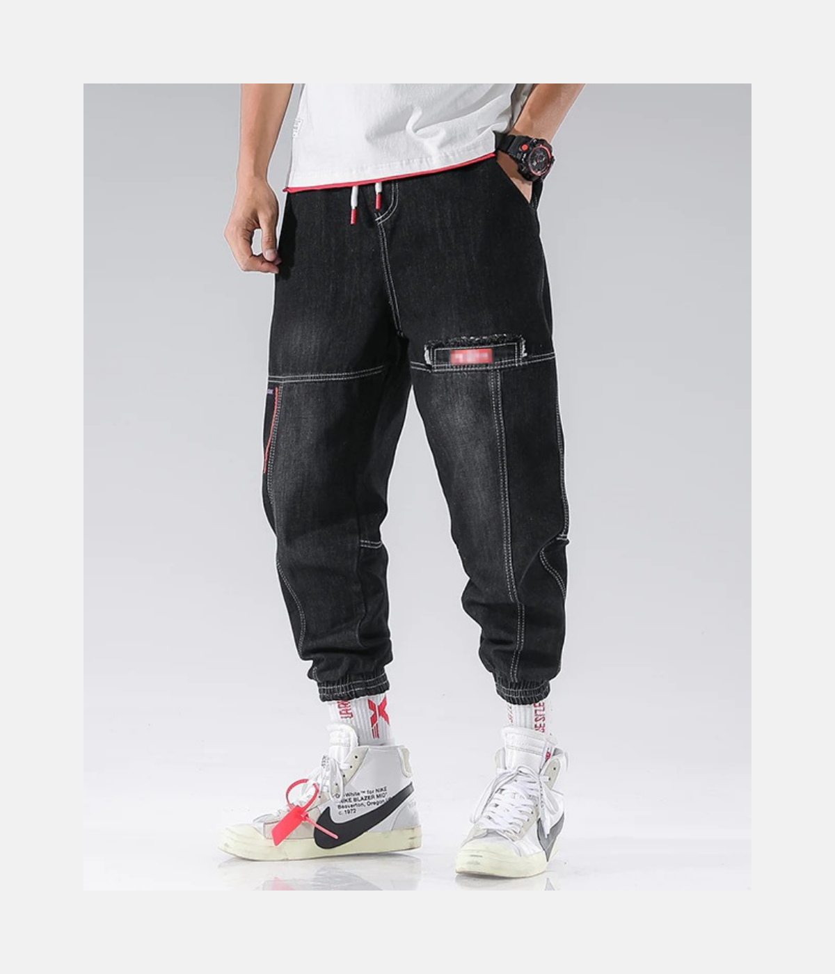 DENIM JOGGER | LIMITED EDITION - THE URBAN MOOD | Streetwear Store