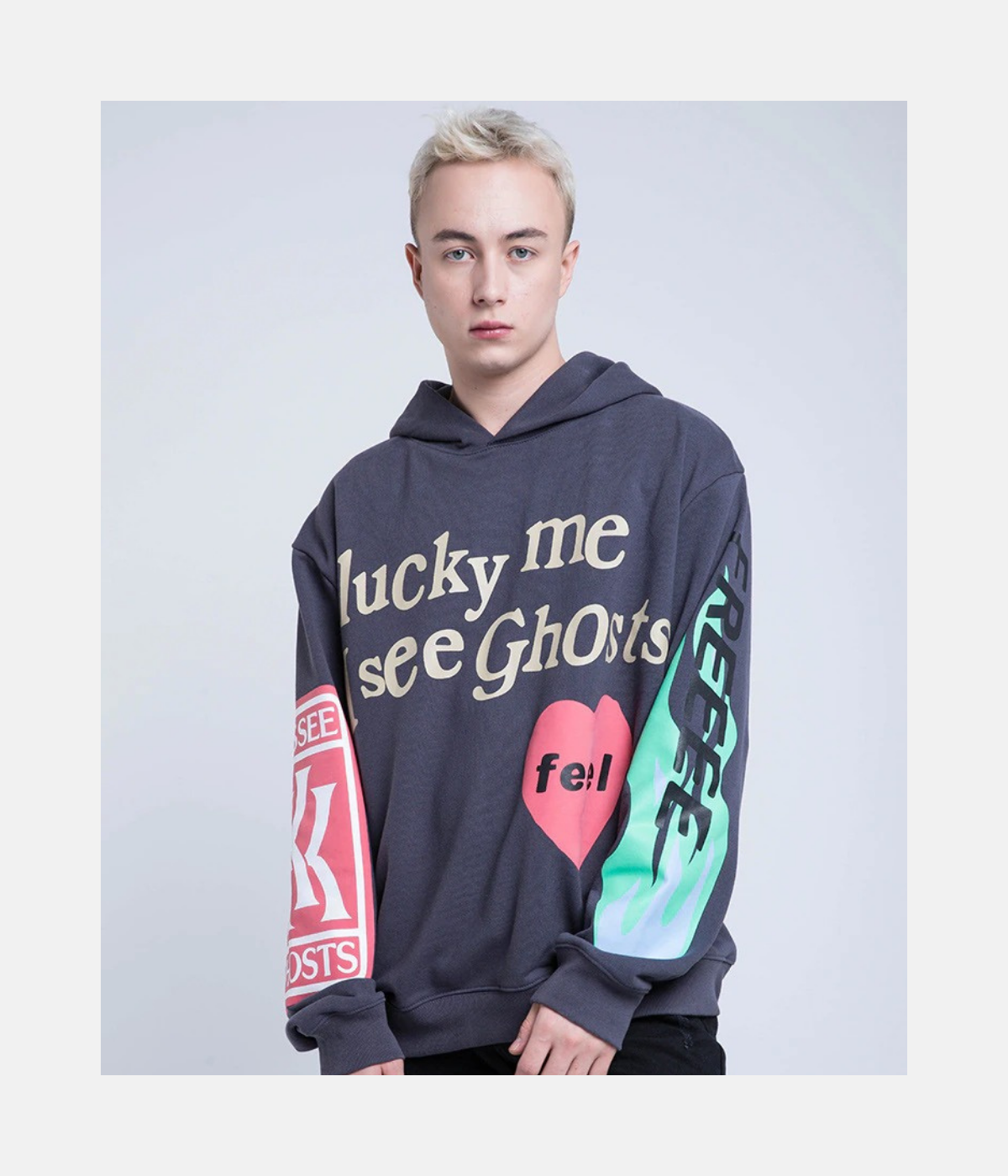 FREEEE HOODIE | KIDS SEE GHOSTS - THE URBAN MOOD | Streetwear Store